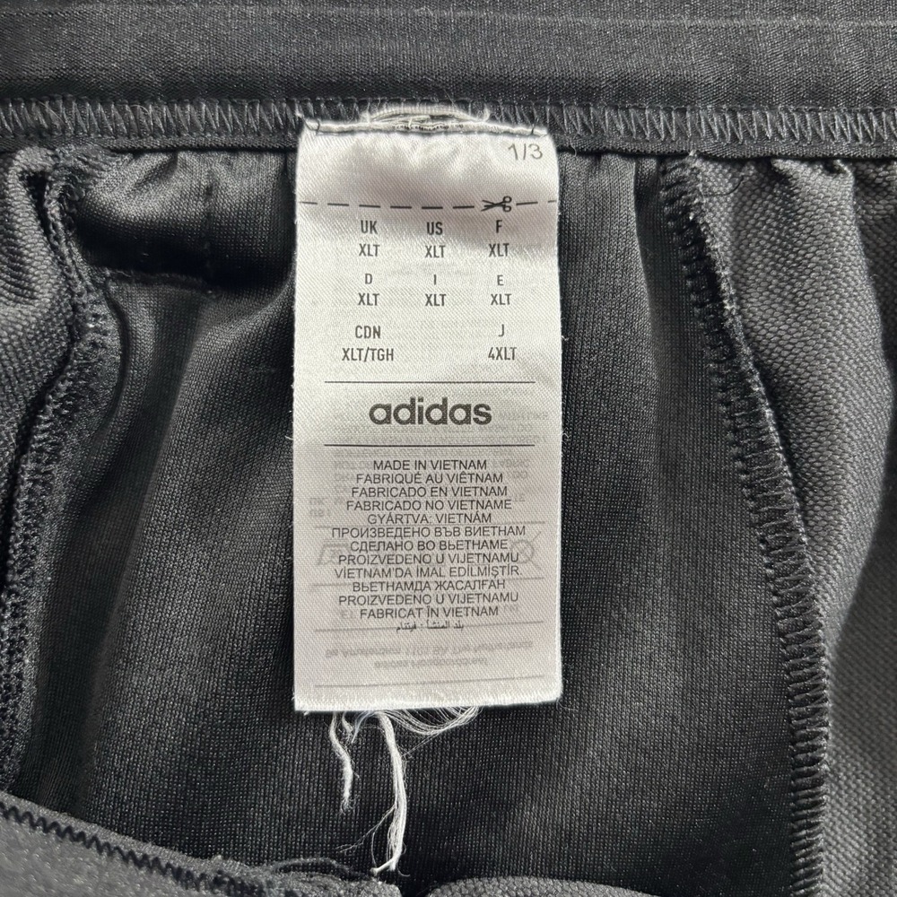 Indiana Hoosiers Adidas Team Athletic Pants Black Red Adult XLT Tall Jogger EUC! - Picture 9 of 13